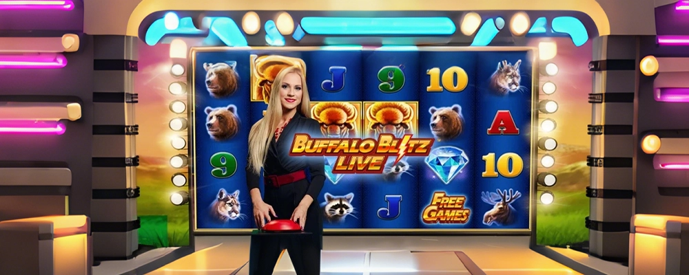 21 bet Caça-níqueis Buffalo Blitz ao Vivo